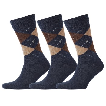 3-Pakkaus Burlington Edinburgh Wool Sock