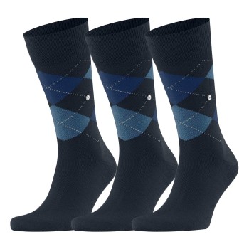 3-Pakkaus Burlington Edinburgh Wool Sock