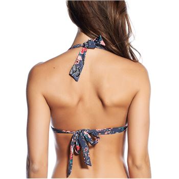 Sunseeker Cherry Blossom Halter Top Seafoam