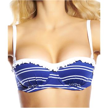 Sunseeker Havana Stripe Balconette Midnight