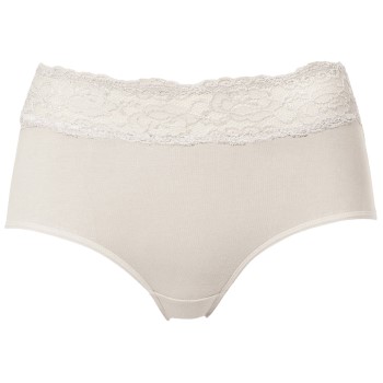 Trofe Lace Trimmed Midi Briefs
