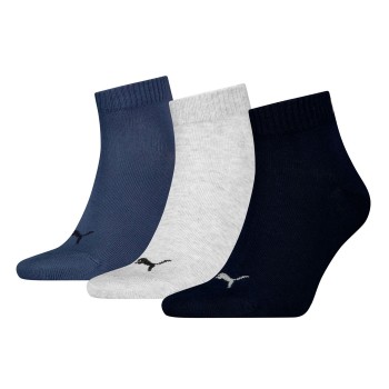 3-stuks verpakking Puma Quarter Socks