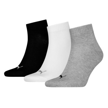 3-stuks verpakking Puma Quarter Socks