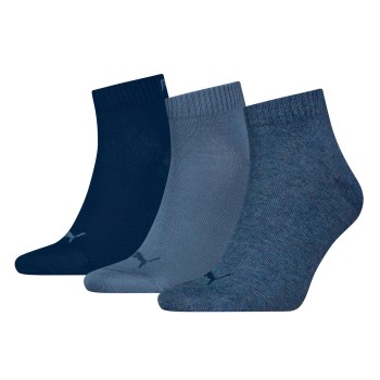 3-stuks verpakking Puma Quarter Socks