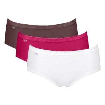 3-Pakkaus Sloggi Basic Plus Midi Colored