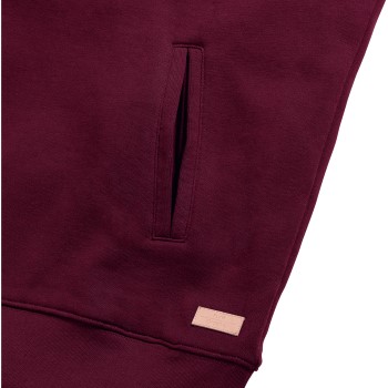 Russell Pure Organic High Collar Hooded Sweat