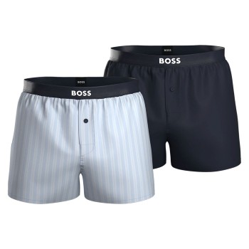 2-Pakning BOSS Woven Boxer Shorts With Fly