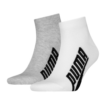 2-stuks verpakking Puma Lifestyle Quarter Sock