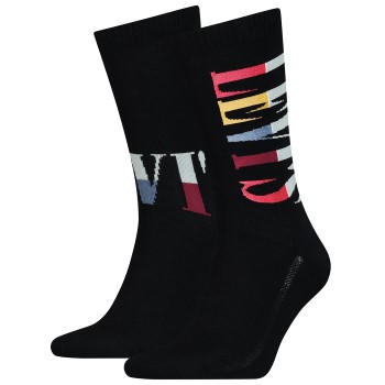 2-er-Pack Levis Logo Retro Regular Socks