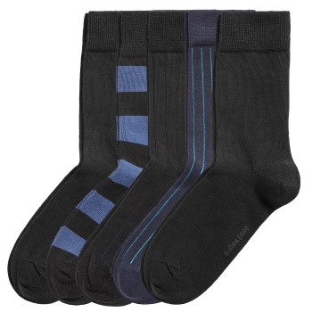 5-Pakkaus Björn Borg Block Stripe and Square Socks