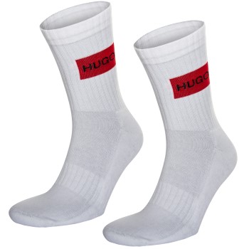 2-Pakning HUGO Label Rib Socks