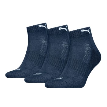3-stuks verpakking Puma Cushioned Quarter Sock