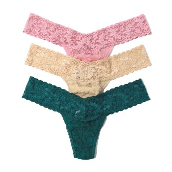 6-Pakkaus Hanky Panky Low Rise Lace Thong 