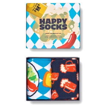 2-Pak Happy Socks Beer Gift Box 