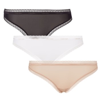 3-stuks verpakking Calvin Klein Bottoms Up Refresh Bikinis