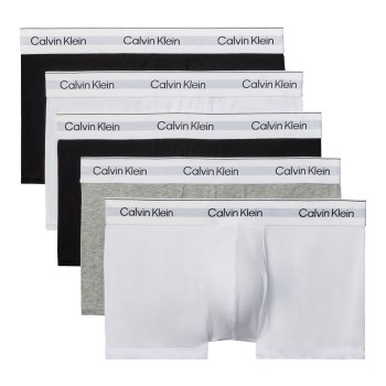 5-stuks verpakking Calvin Klein Cotton Stretch Solid Low Rise Trunks