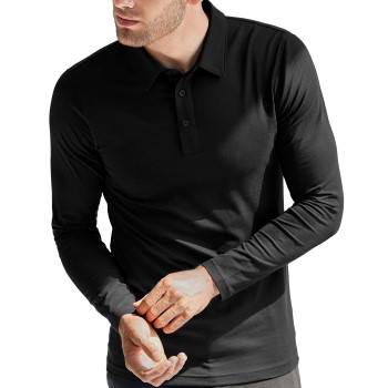 Bread and Boxers Organic Cotton LS Polo Shirt