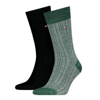 2-Pakkaus Tommy Hilfiger Men Herringbone Sock