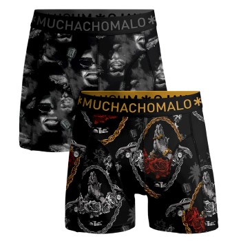 2-stuks verpakking Muchachomalo Cotton Stretch Gangsta Paradise Boxer