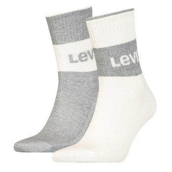 2-Pakning Levis Unisex Sustainable Short Cut Socks