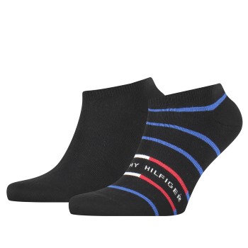 2-Pak Tommy Hilfiger Men Breton Stripe Sneaker Socks