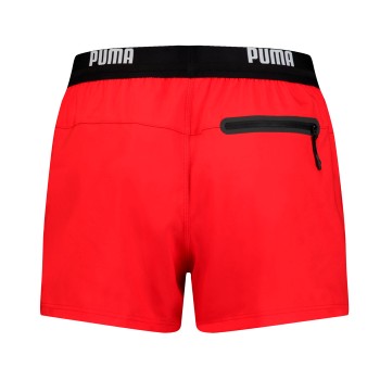 Puma Logo Short Length Swim Shorts
