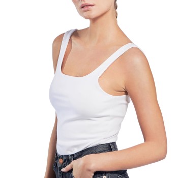 Bread and Boxers Women Tank Top With Scoop Back