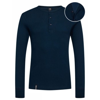 Dovre Organic Cotton Grand Dad Rib Shirt