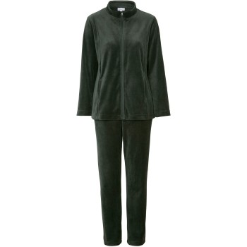Damella Velour Plain Suit