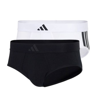 2-Pak Adidas Active Flex Cotton 3 Stripes Brief