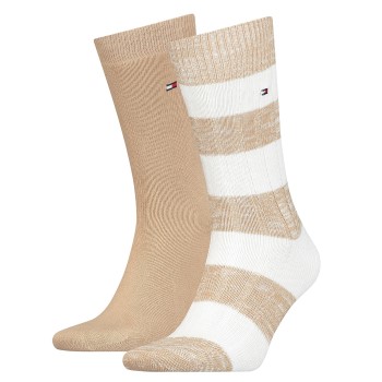 Tommy Hilfiger Men Slub Mouline Rugby Bootsock 