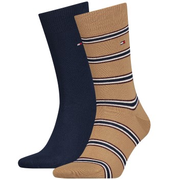 2-Pack Tommy Hilfiger Men Tommy Stripe OC Sock