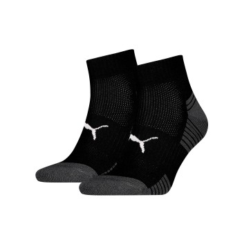 2-stuks verpakking Puma Sport Cushioned Quarter Socks