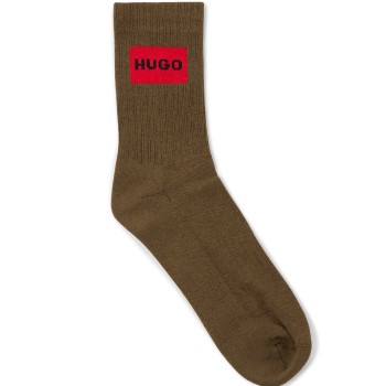 2-er-Pack HUGO Label Rib Col Socks