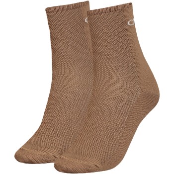 2-stuks verpakking Calvin Klein Mesh Ecovero Short Socks