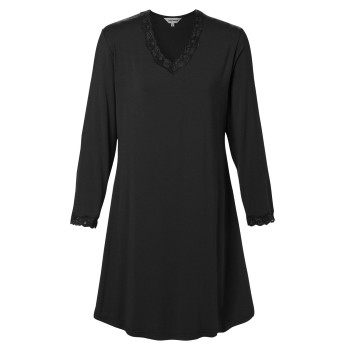 Lady Avenue Bamboo Nightdress With Long Sleeve