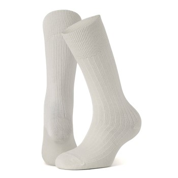 2-Pakning Panos Emporio Premium Mercerized Wool Rib Socks