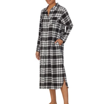 DKNY Just Checking In Maxi Sleepshirt Long Sleeve