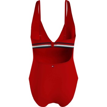 Tommy Hilfiger Plunge One Piece Swimsuit