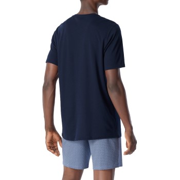 Schiesser Fine Interlock Serafino Collar Pyjamas 