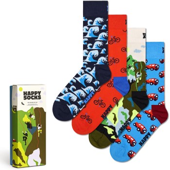 4-Pak Happy Socks Out And About Socks Gift Set