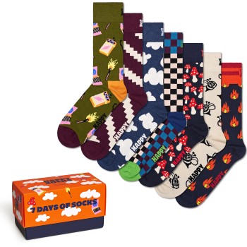 7-Pak Happy Socks A Wild Week Socks Gift Set