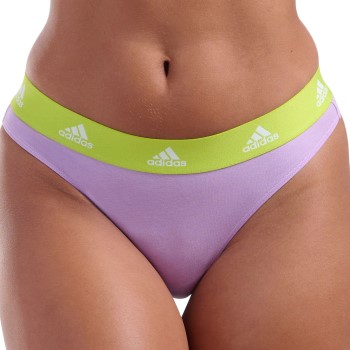 3-Pak Adidas Sport Cotton Logo Thong