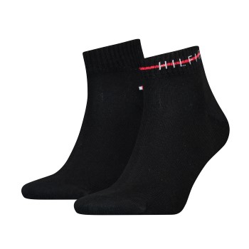 2-er-Pack Tommy Hilfiger Men Stripe Quarter Sock
