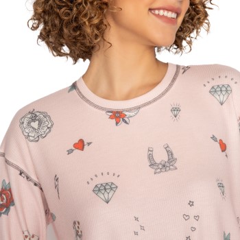 PJ Salvage Livin On The Edge Long Sleeve Shirt