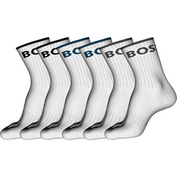 6-Pakkaus BOSS Quarter Stripe CC Sock