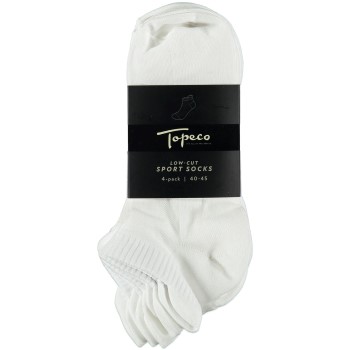 4-Pack Topeco Low Cut Sport Socks