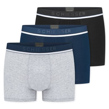 3-er-Pack Schiesser Organic Cotton Woven Boxer Brief