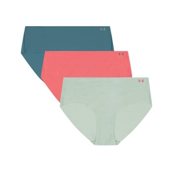 3-Pakning Under Armour Pure Stretch No Show Hipster