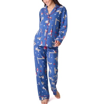 PJ Salvage Long Sleeve Flannel Pyjama